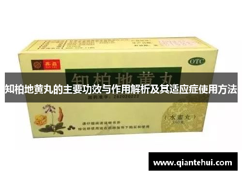 知柏地黄丸的主要功效与作用解析及其适应症使用方法